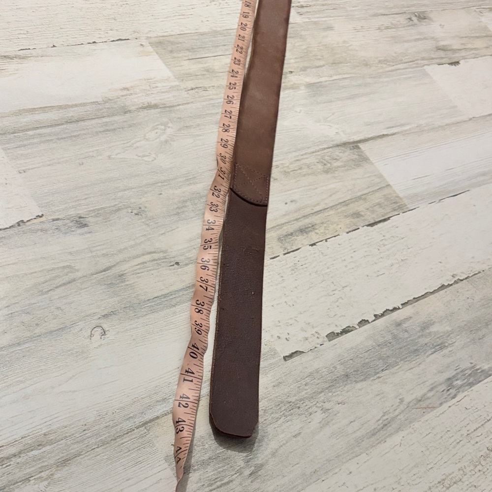 Brave Brown Leather Women’s Belt - Picture 5 of 5